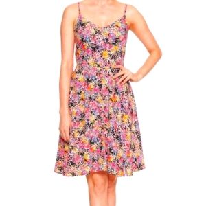 GAP Colorful Fit and Flare Cami Dress size S